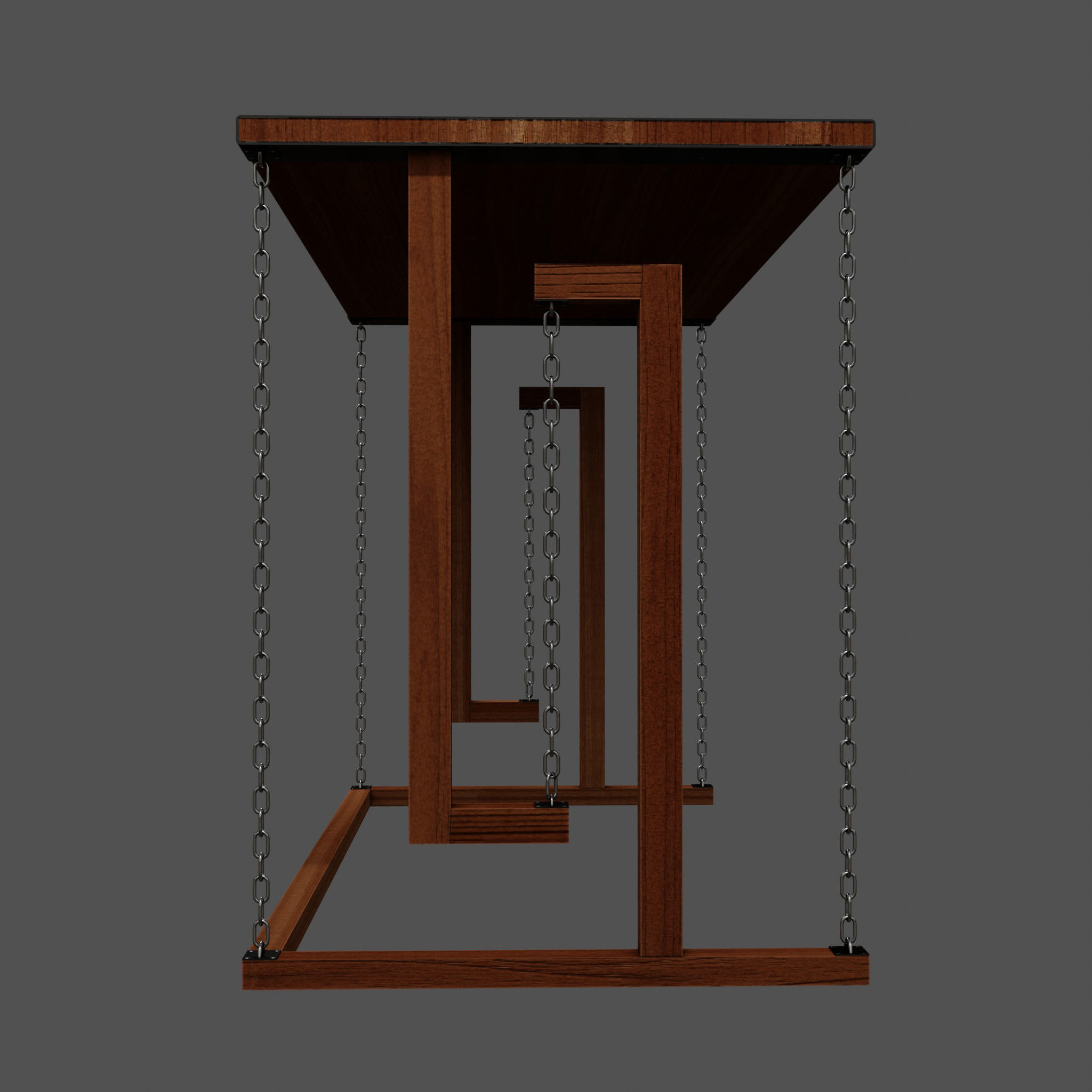 Table Levitating 3D model_17