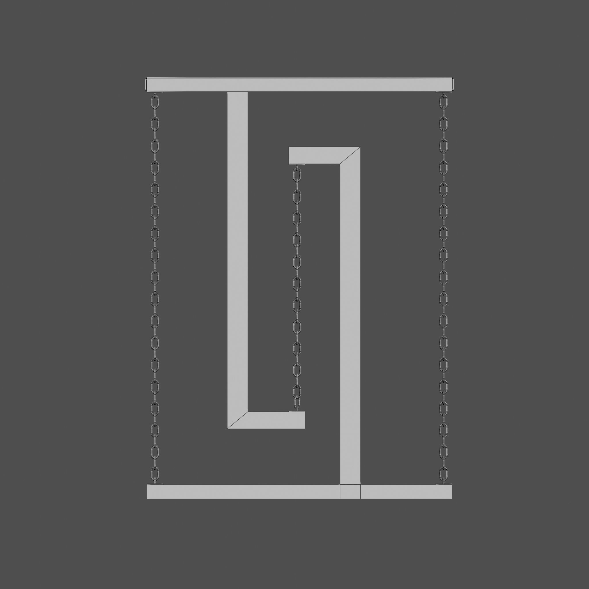 Table Levitating 3D model_14