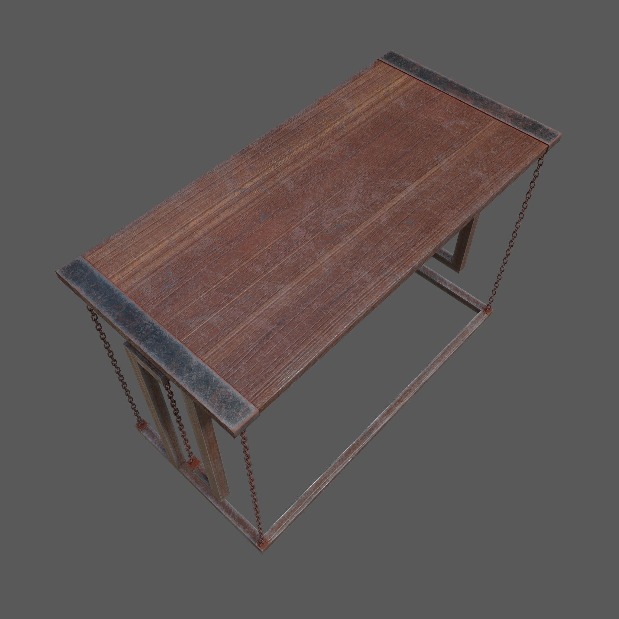 Table Levitating 3D model_5