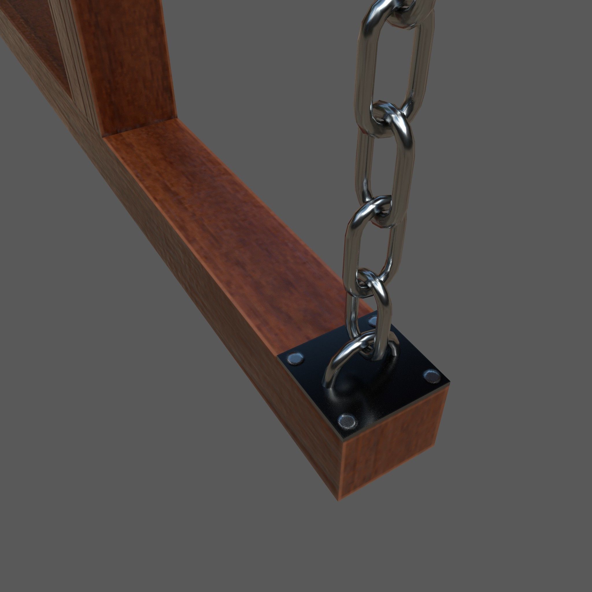 Table Levitating 3D model_10