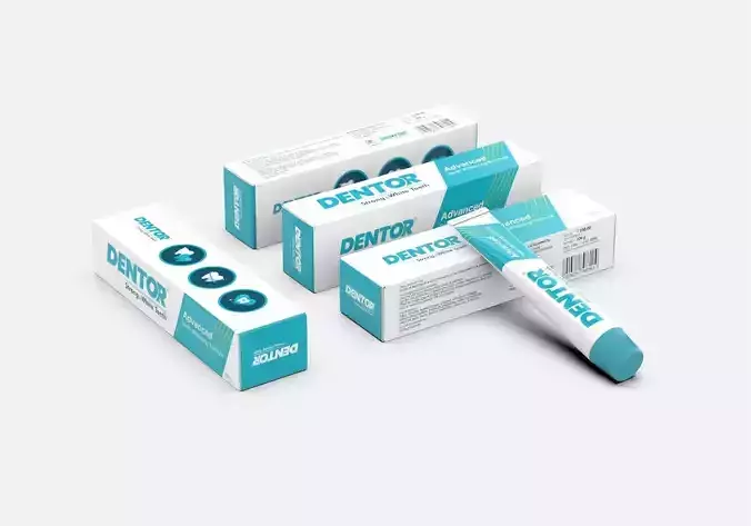 Toothpaste tube and box