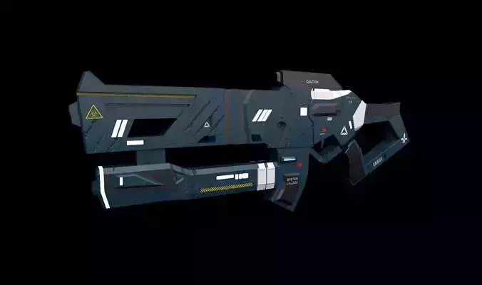sci-fi Handgun