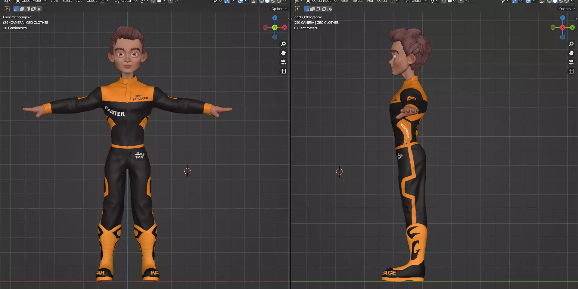 F1 Driver - Richard - Blender 3 3D model_0