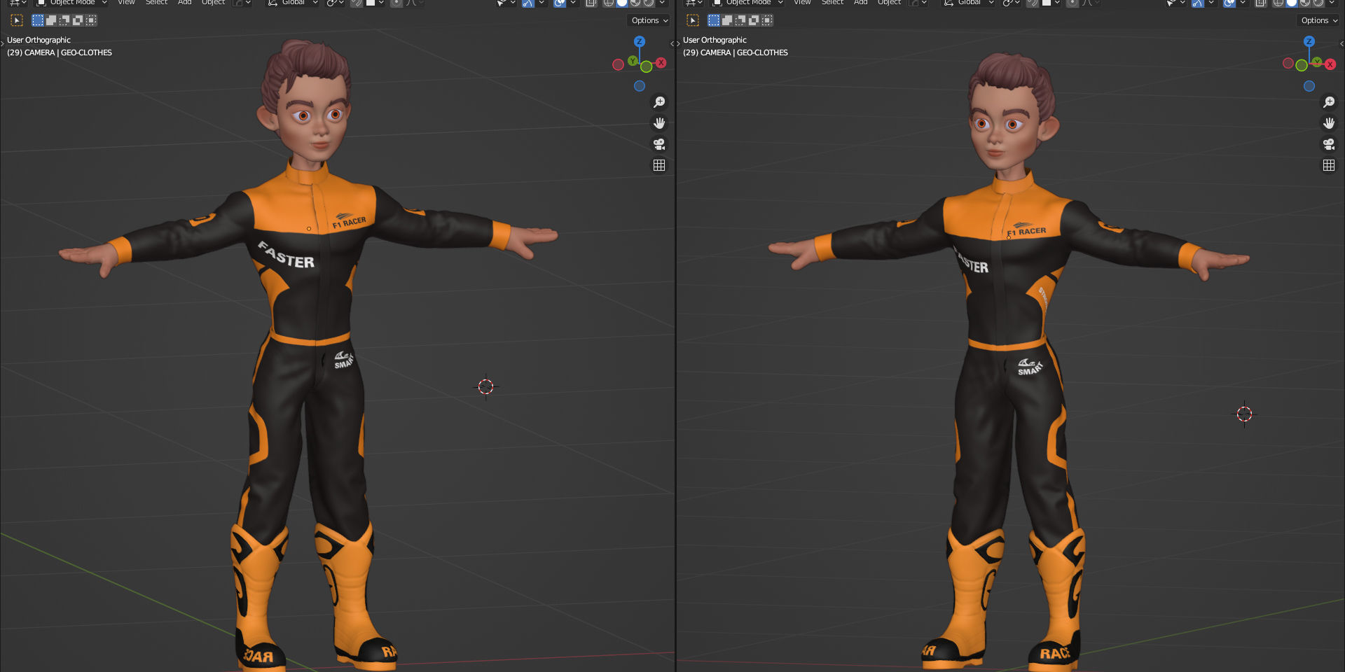 F1 Driver - Richard - Blender 3 3D model_2