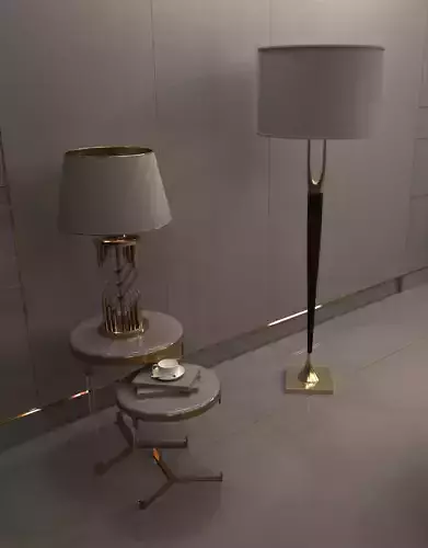 lampshade set floor lamp with shade