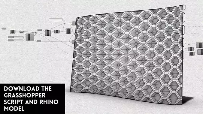 Parametric Facade by Point Attractor Script and Model