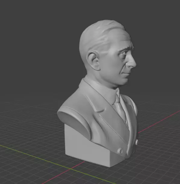 Guglielmo Marconi 3D print model_14