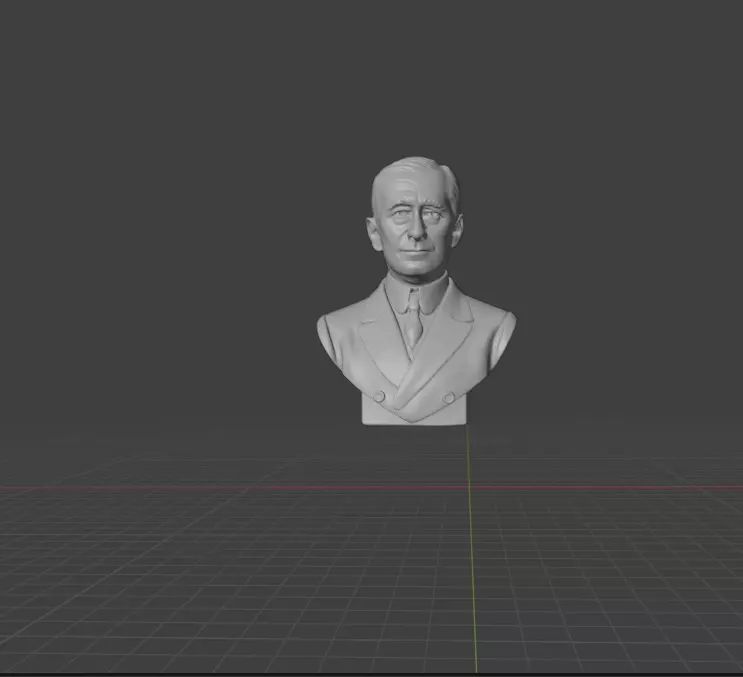 Guglielmo Marconi 3D print model_0