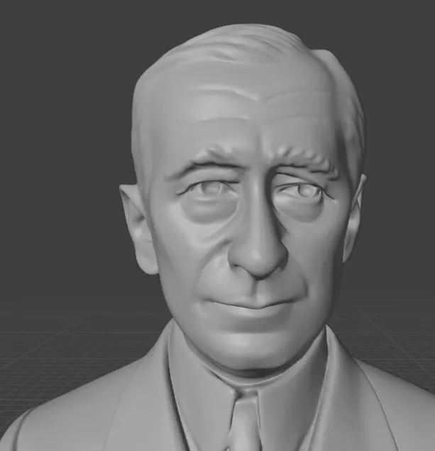 Guglielmo Marconi 3D print model_25