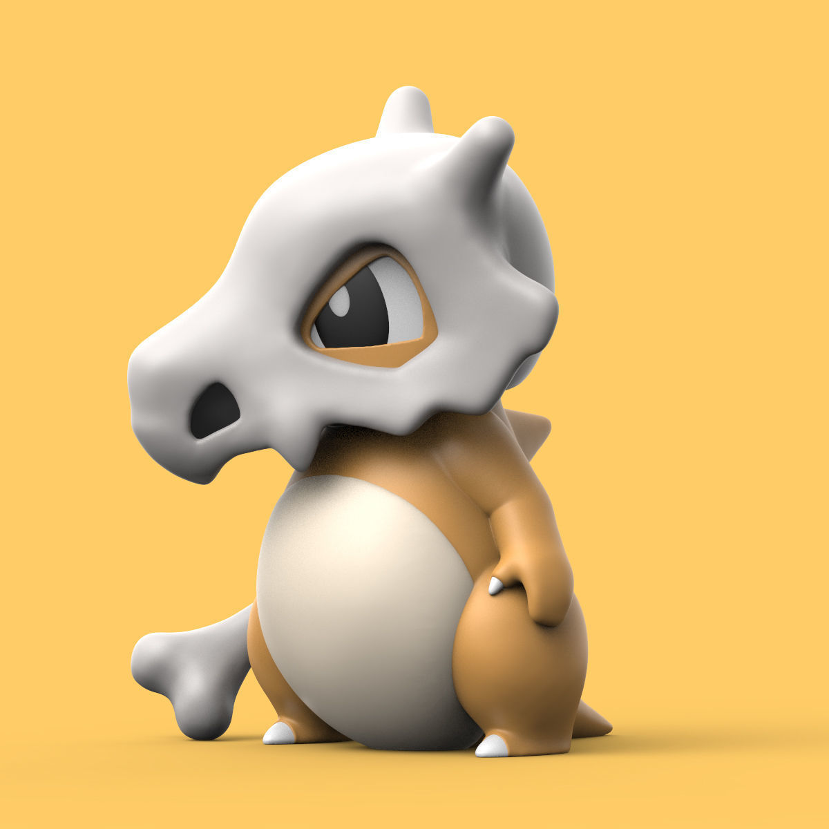 POKEMON - CUBONE 3D print model_1