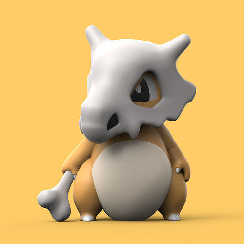 POKEMON - CUBONE 3D print model