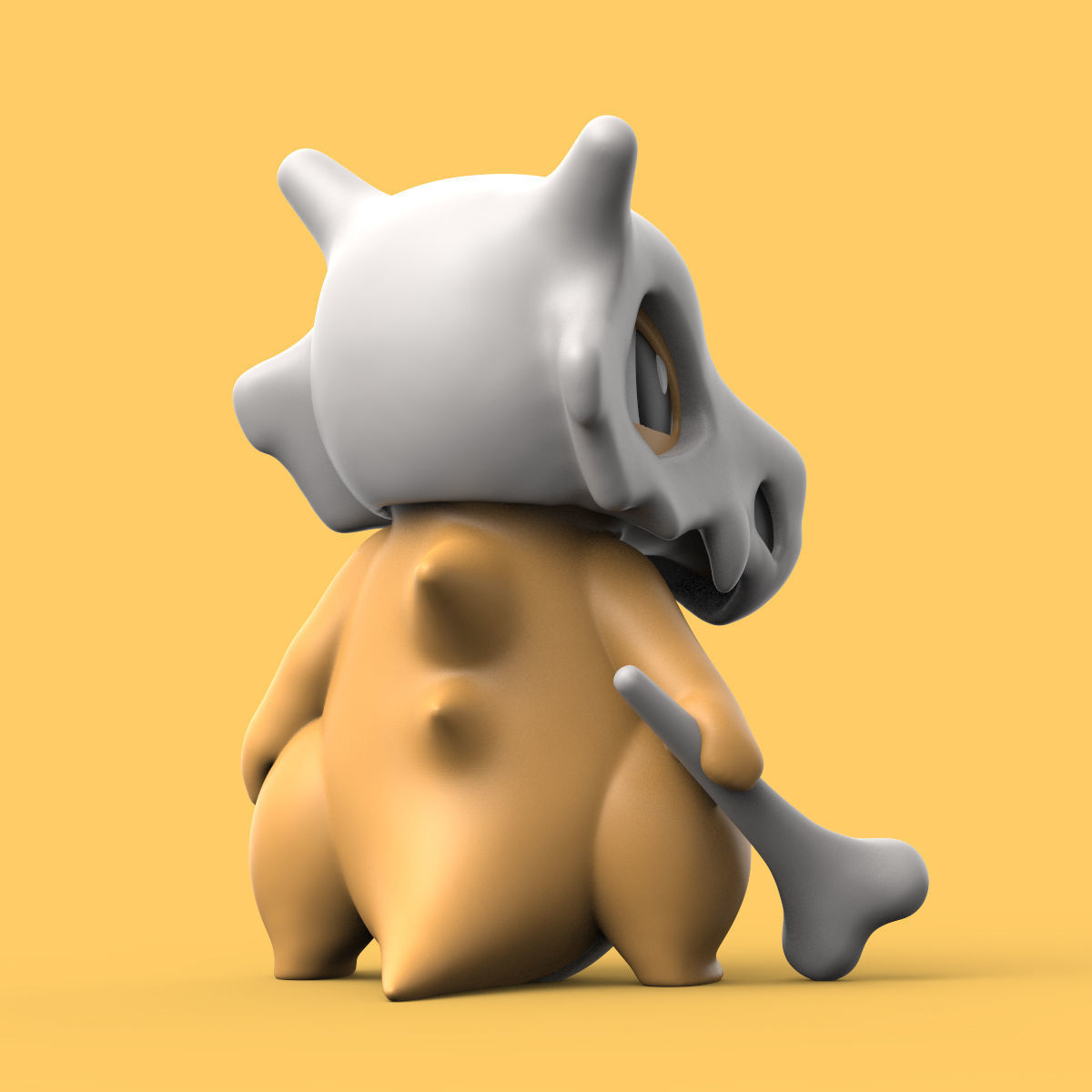 POKEMON - CUBONE 3D print model_2