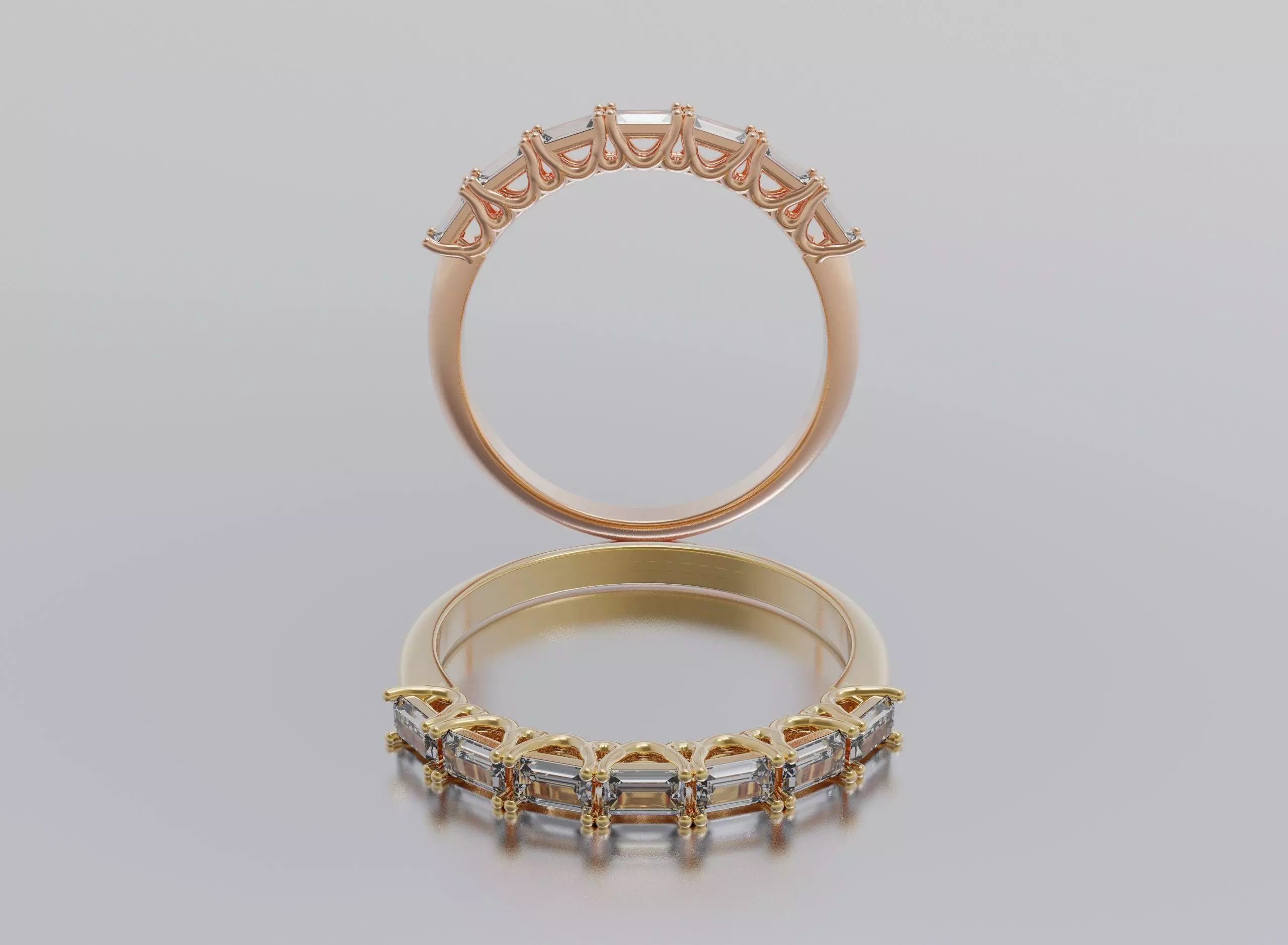 band ring  3D print model_0