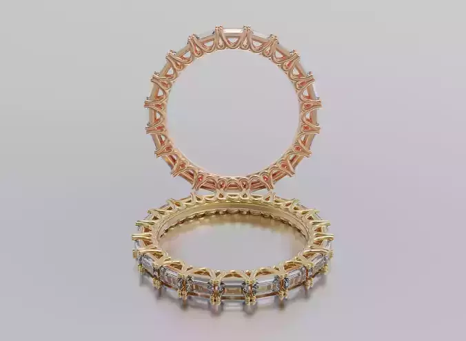 band ring 3D print model