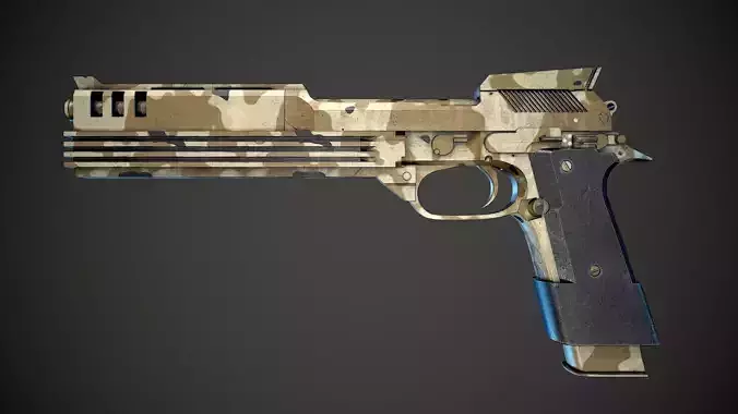 Beretta 93R 3D model
