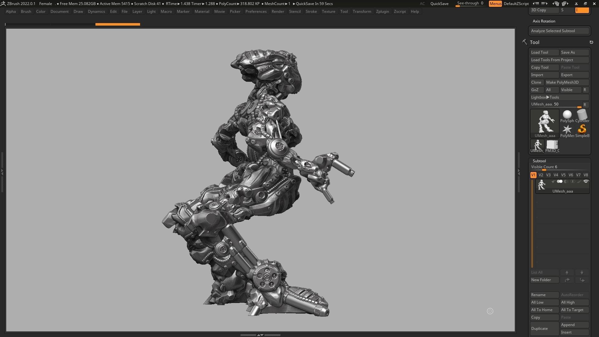 robot battle a09 3d print model 3D print model_5