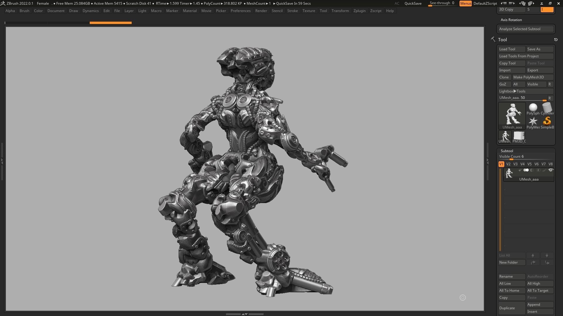 robot battle a09 3d print model 3D print model_6