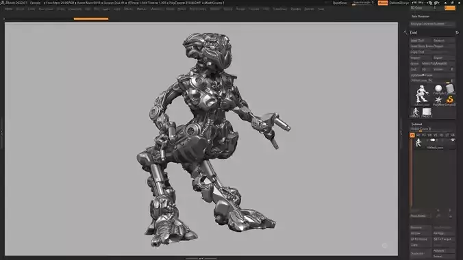 robot battle a09 3d print model