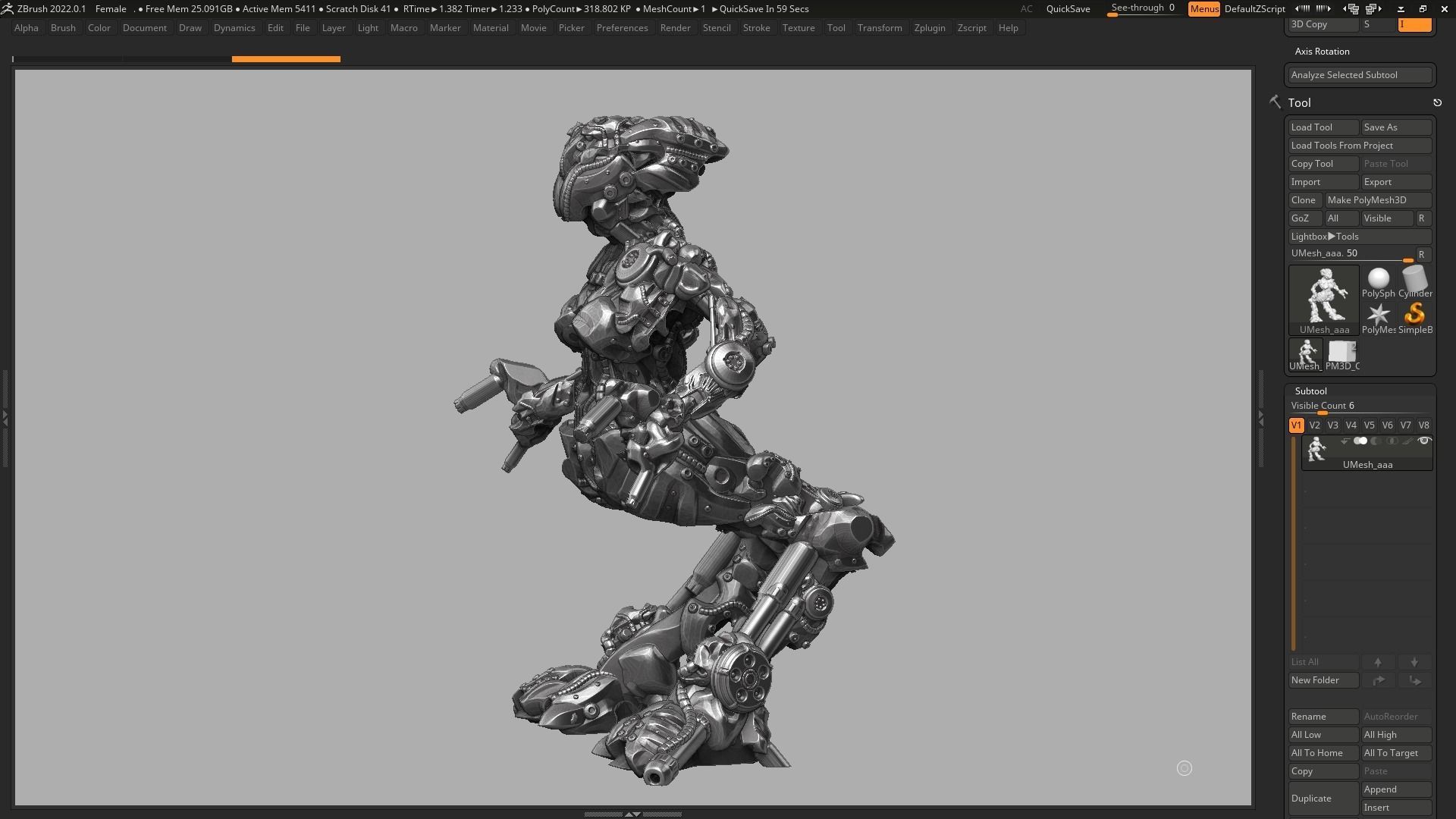 robot battle a09 3d print model 3D print model_10