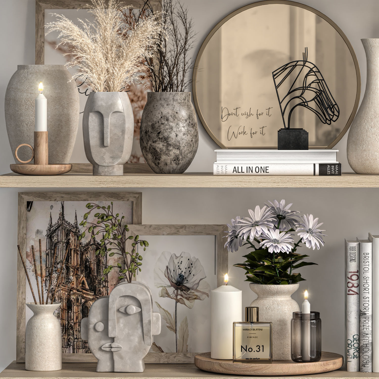 Decorative Set 38 3D model_2