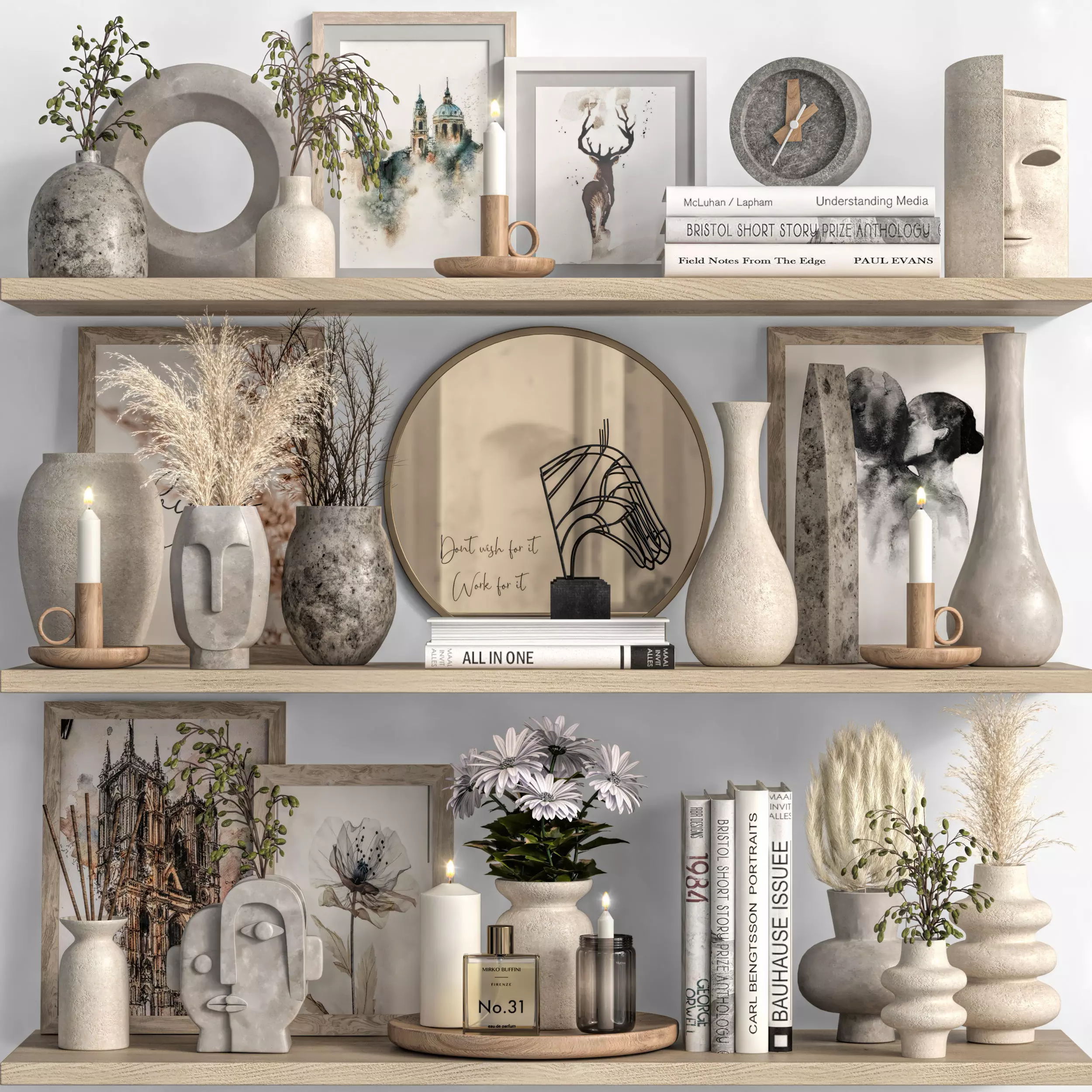 Decorative Set 38 3D model_0