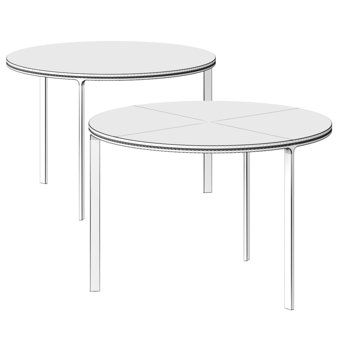 Vipp VIPP423 Coffee Table 3D model_1