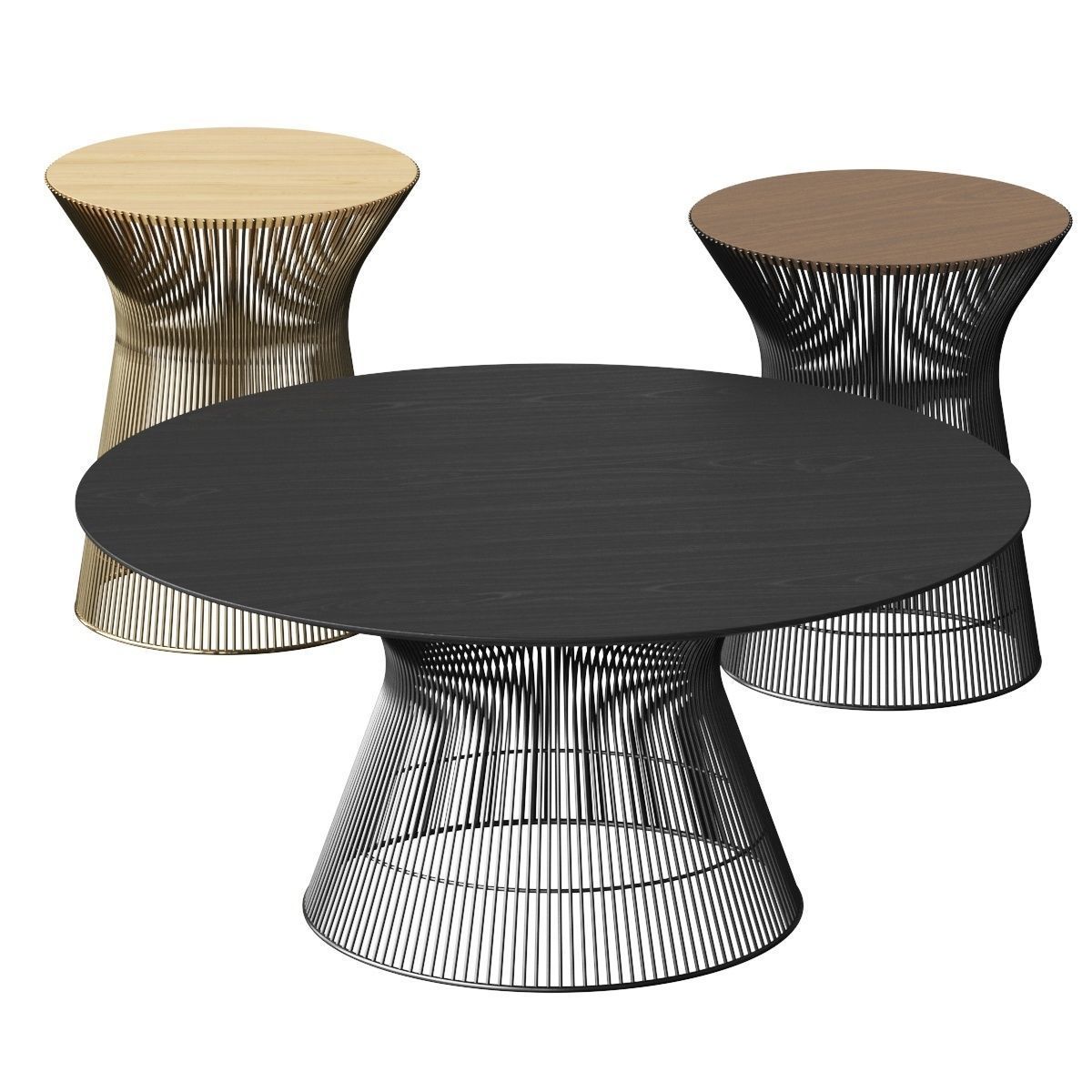 KNOLL Platner Coffee Table 3D model_1