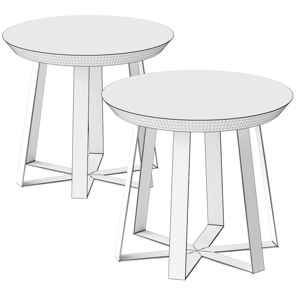 ARTLESS ARS BK Coffee Table 3D model_2