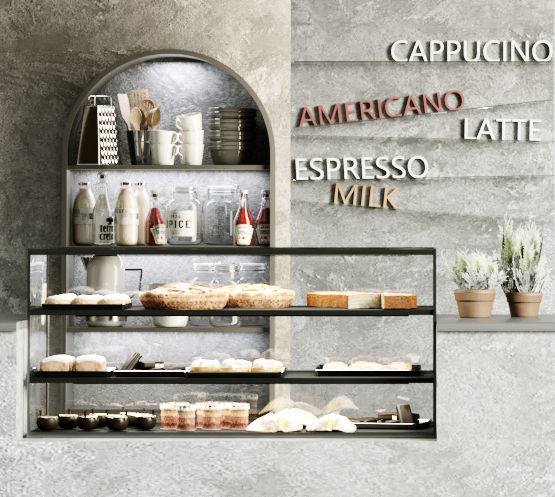 Design draft coffee point 2 3D model_3