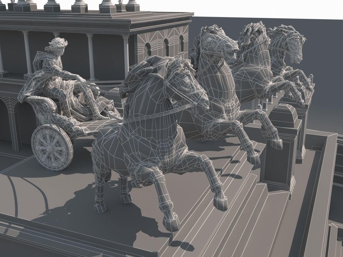 Roman Temple 3D model_23