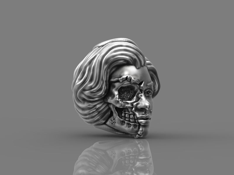 Monroe head bead 3d model for 3d printing 3D print model 3D print model_14