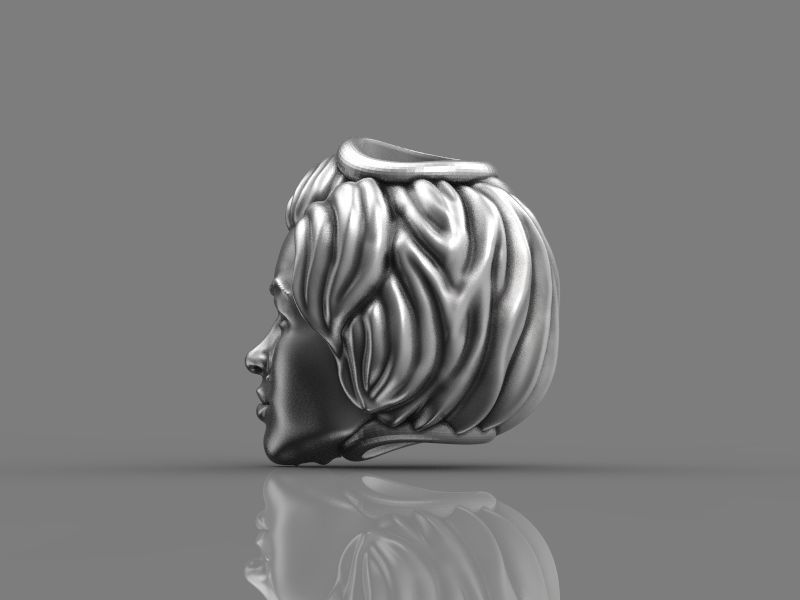 Monroe head bead 3d model for 3d printing 3D print model 3D print model_7