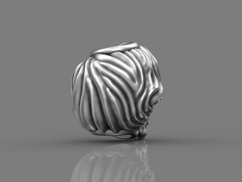 Monroe head bead 3d model for 3d printing 3D print model 3D print model_10