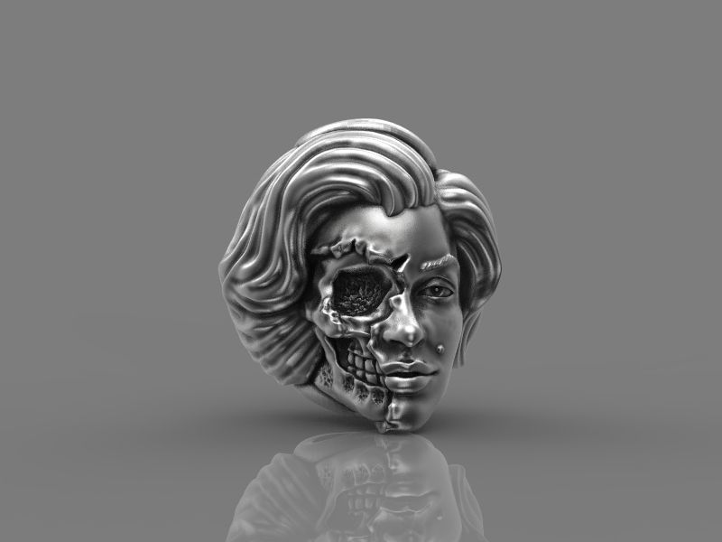 Monroe head bead 3d model for 3d printing 3D print model 3D print model_2