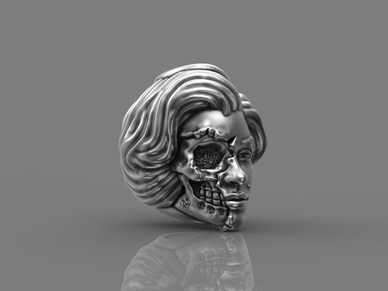 Monroe head bead 3d model for 3d printing 3D print model 3D print model_1