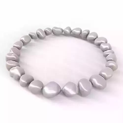 Pearl Bracelet Color - VR-AR GameReady PBR Low-poly 3D model