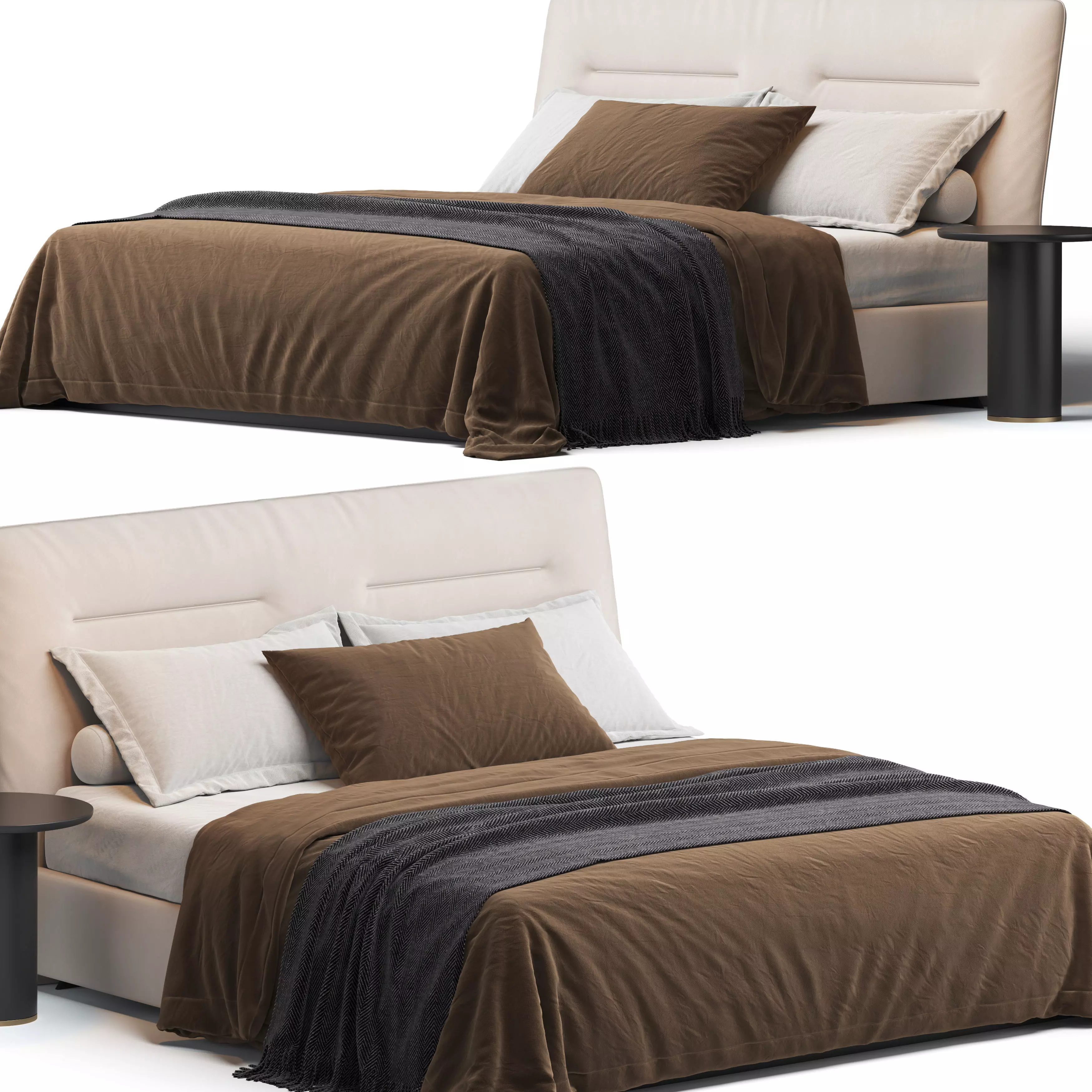Helen Bed 3D model