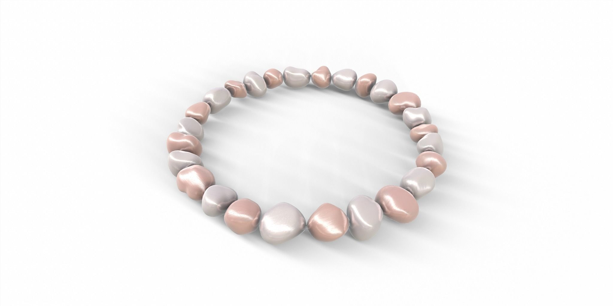 Pearl Bracelet - VR-AR GameReady PBR 3D Model Collection_12