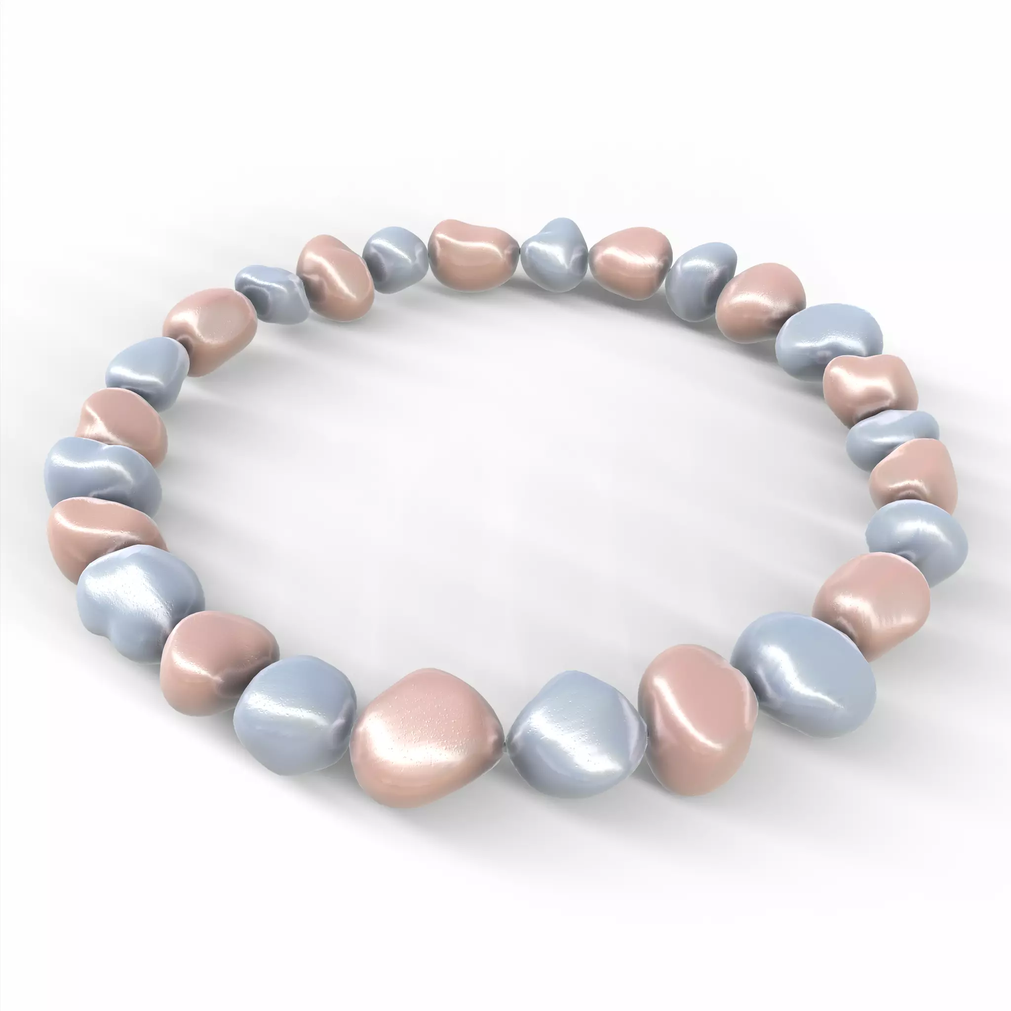 Pearl Bracelet - VR-AR GameReady PBR 3D Model Collection_0