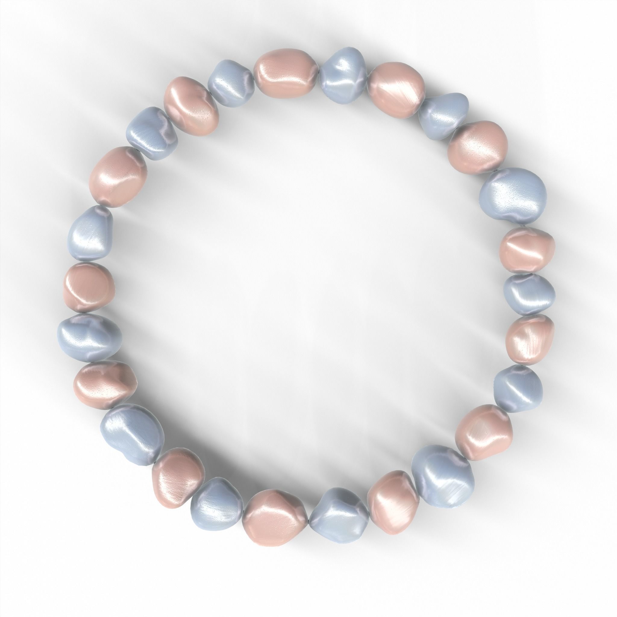 Pearl Bracelet - VR-AR GameReady PBR 3D Model Collection_26