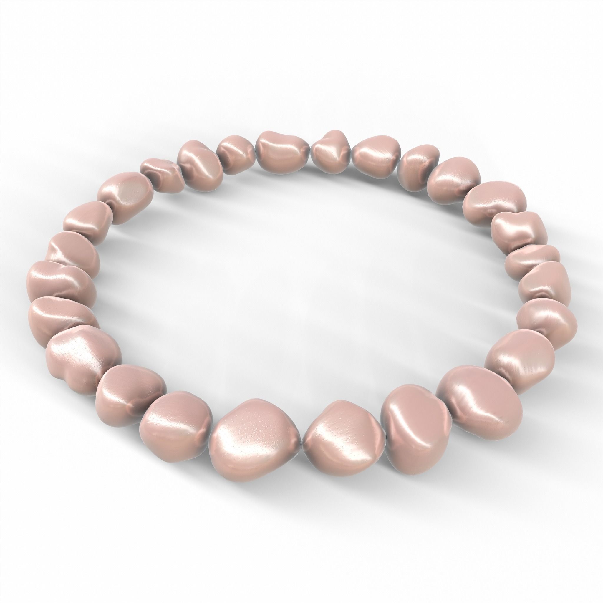 Pearl Bracelet - VR-AR GameReady PBR 3D Model Collection_21