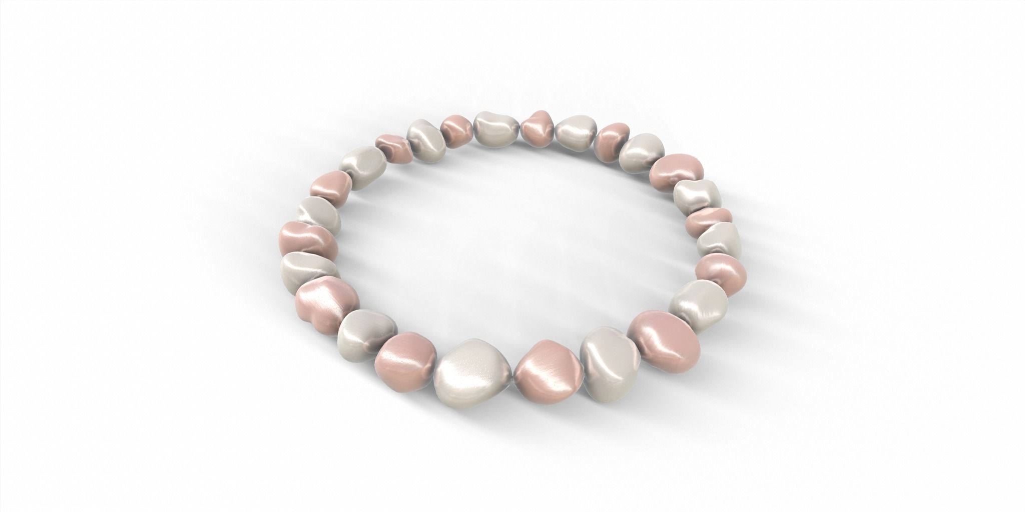Pearl Bracelet - VR-AR GameReady PBR 3D Model Collection_17