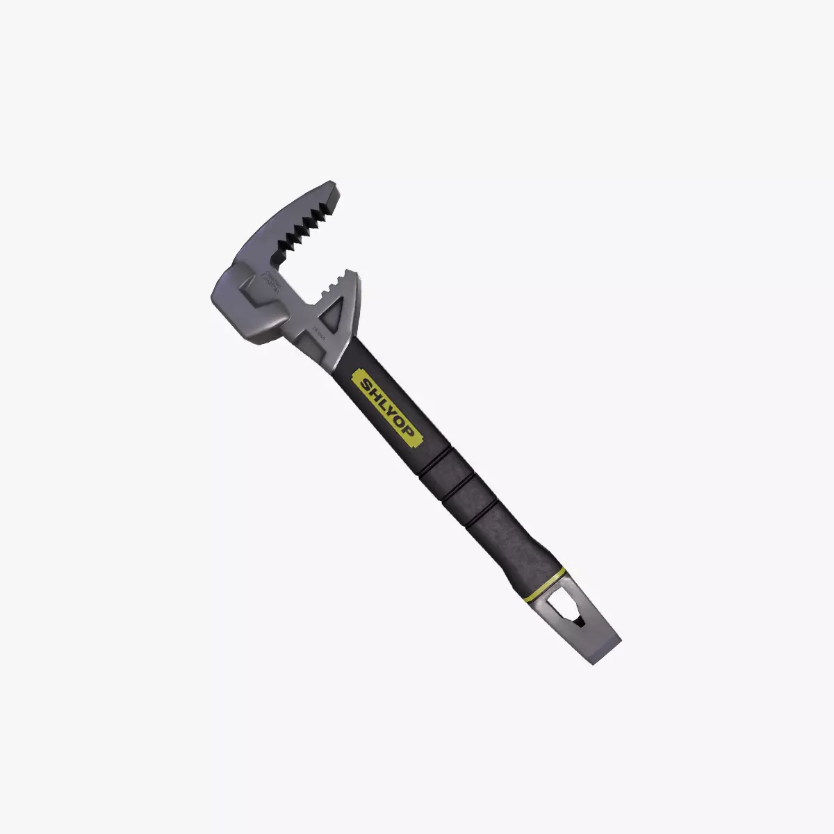 fubar ratchet wrench Low-poly 3D model_0