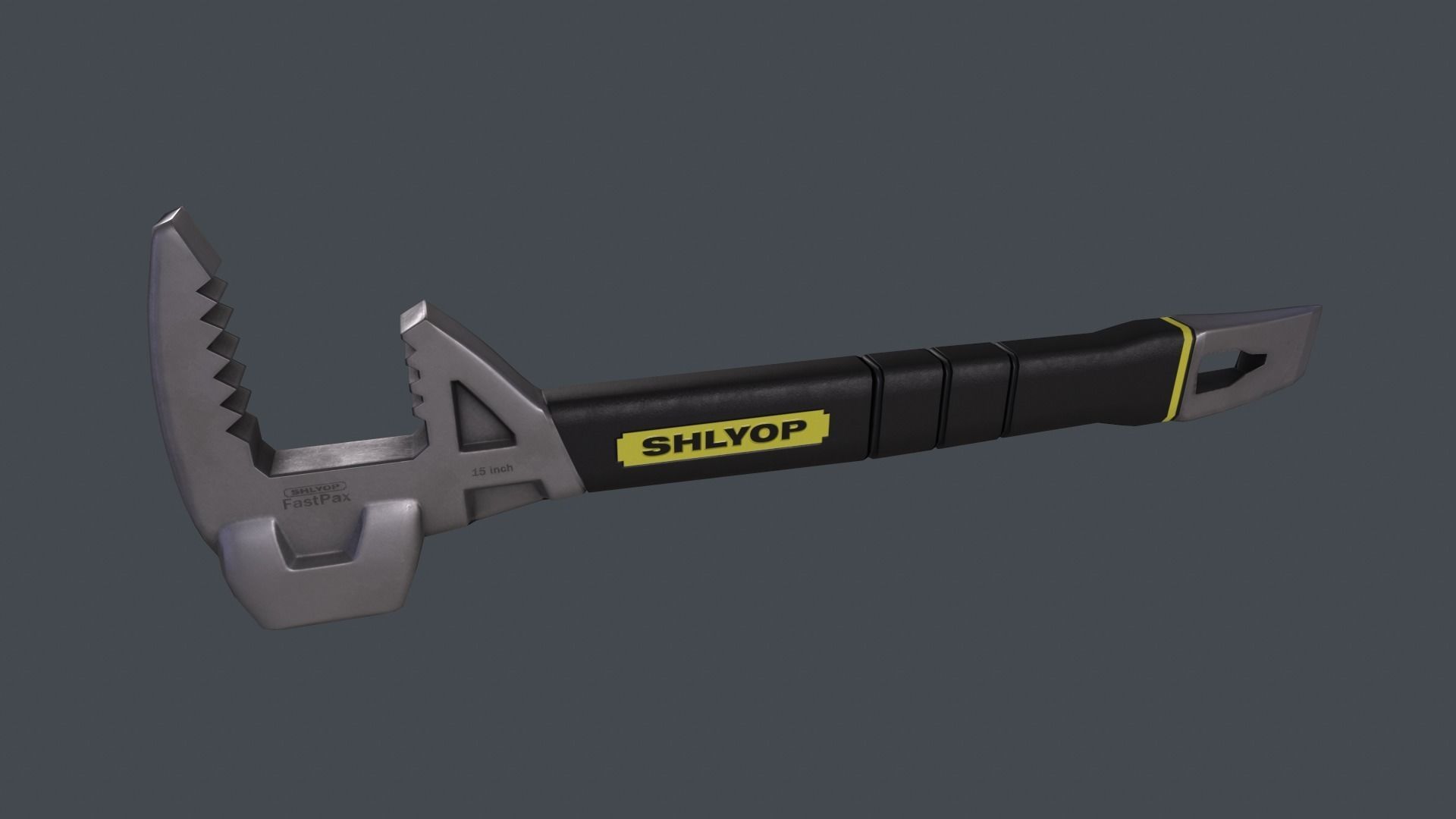 fubar ratchet wrench Low-poly 3D model_8