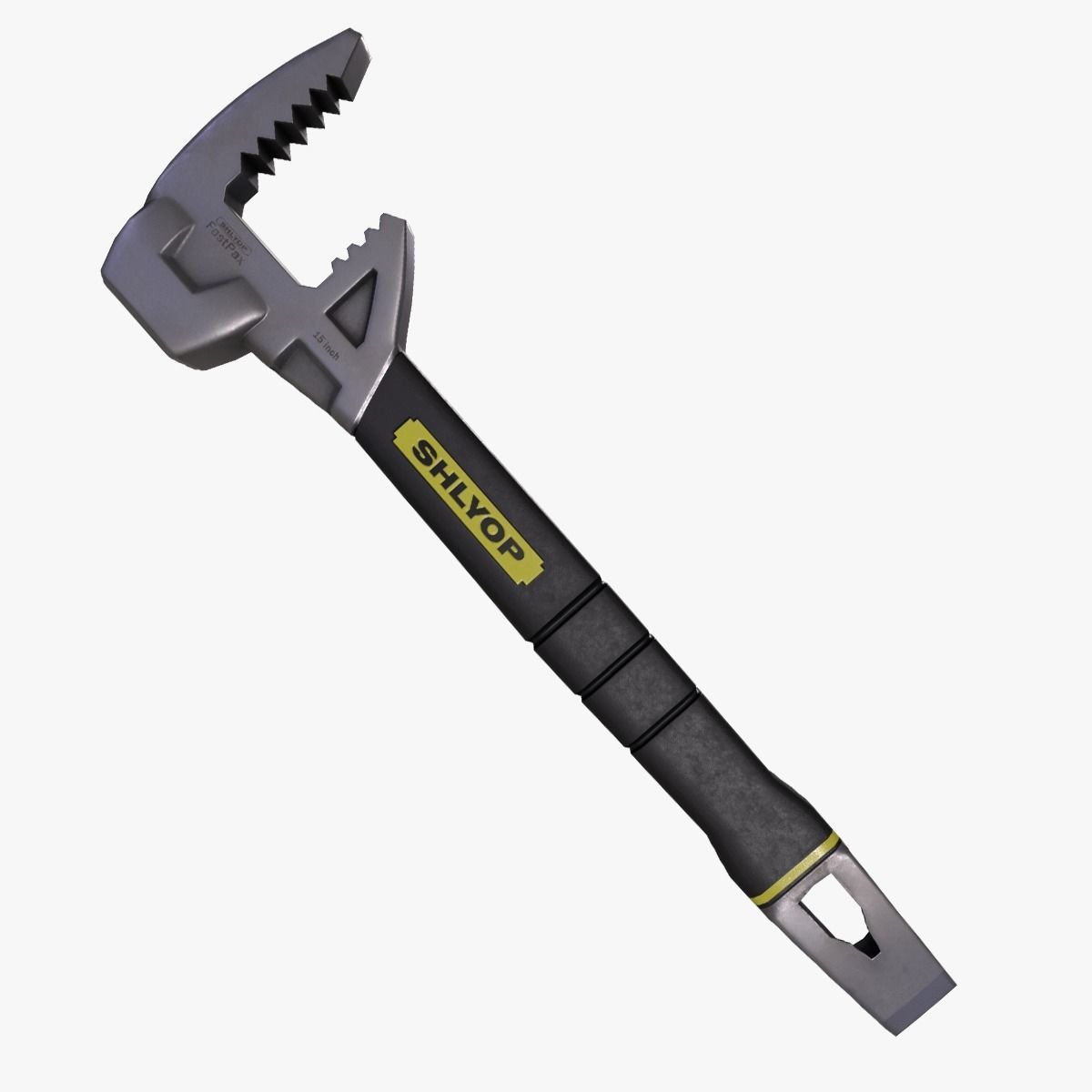 fubar ratchet wrench Low-poly 3D model_1