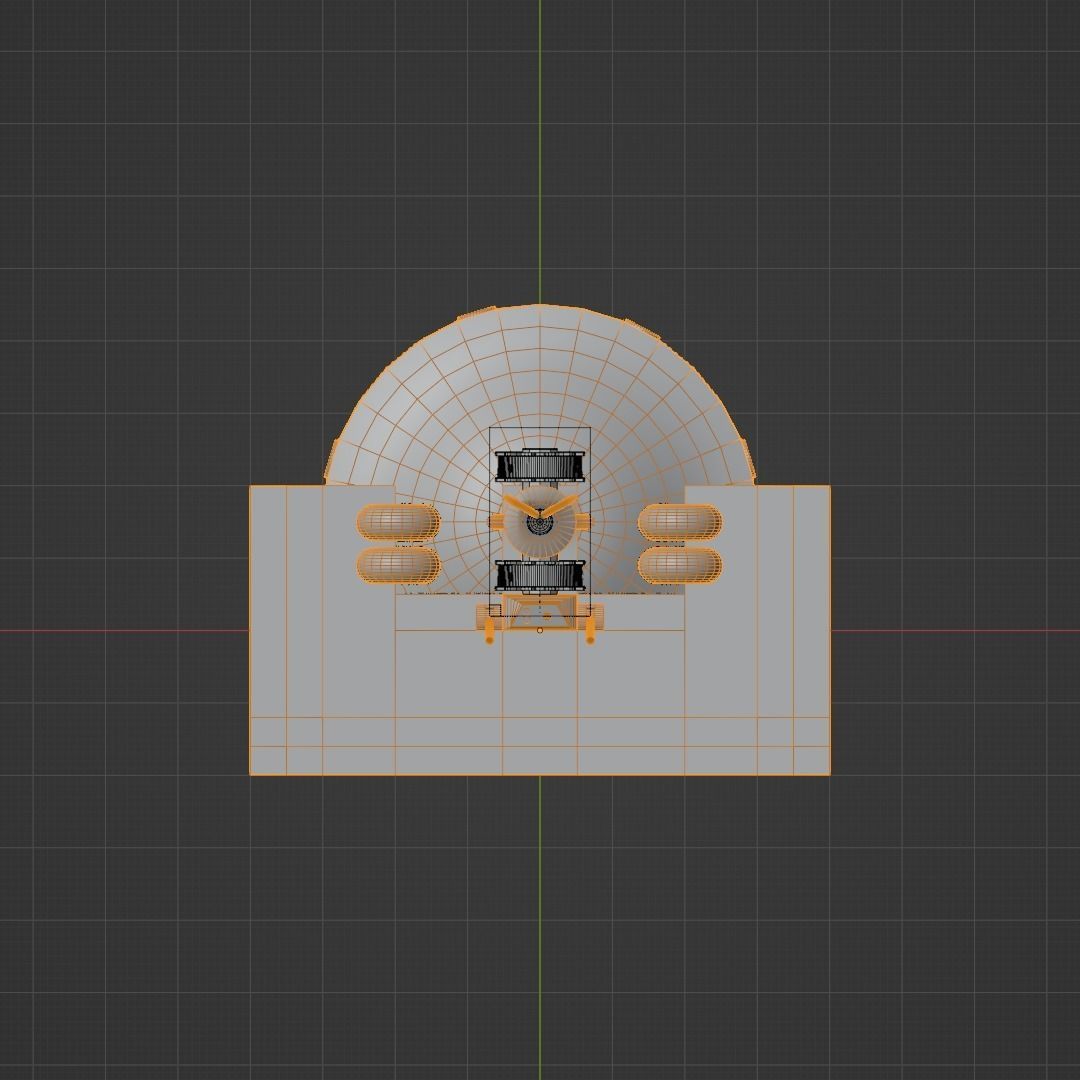 Steam Furnace Free low-poly 3D model_13