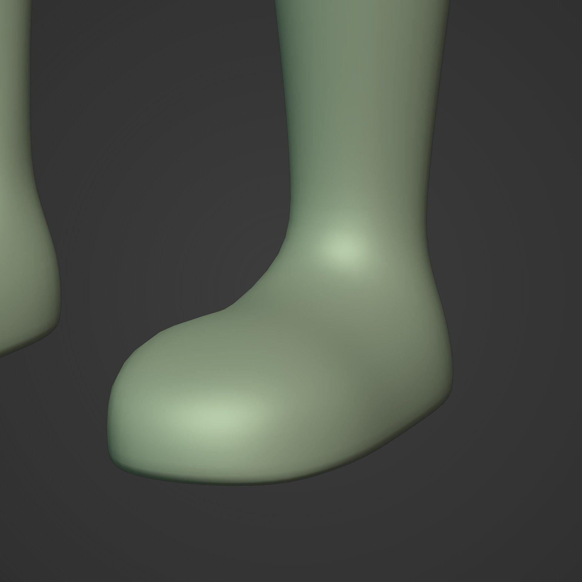 Cartoon Arms and Legs Low-poly 3D model_18