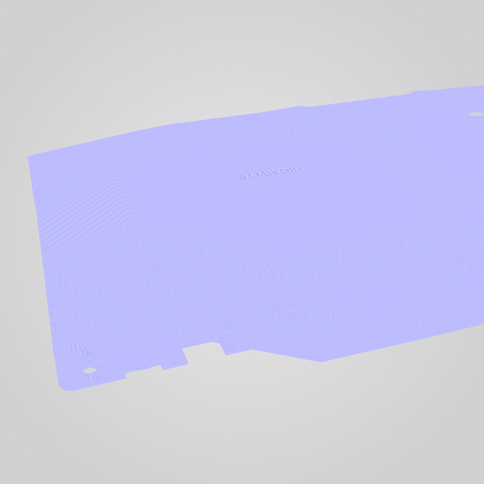 GPU Nvidia RTX 2060 Low-poly 3D model_28