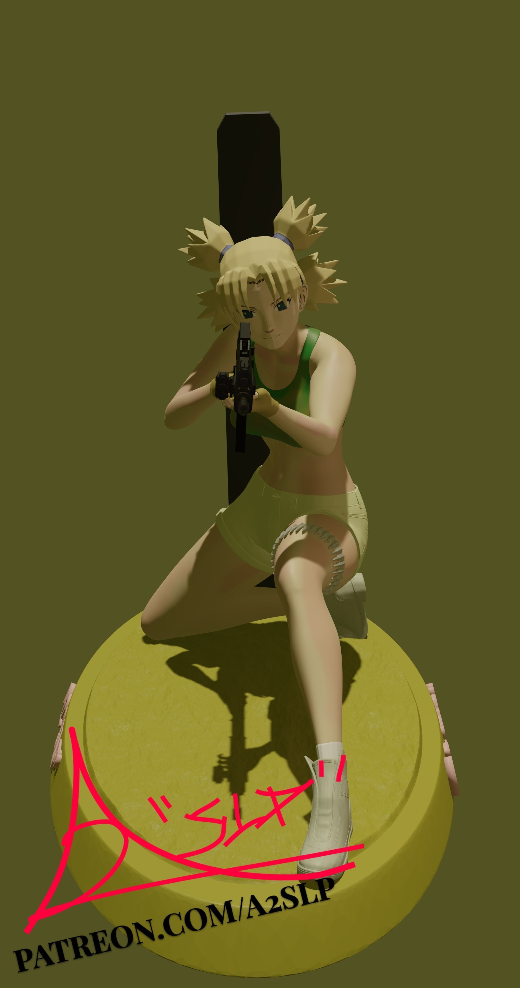 Temari Desert Soldier 3D model 3D printable | CGTrader