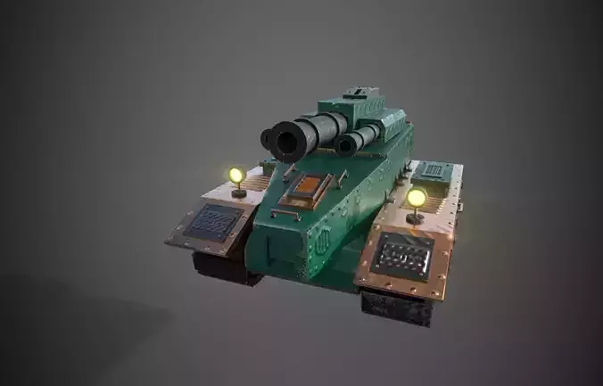 Only obg File Low-poly 3D model